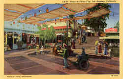 Plaza in China City Postcard