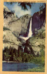 Yosemite Falls Postcard