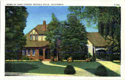 Home of Gary Cooper Postcard