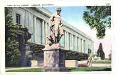 Huntington Library Postcard