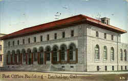 Post Office Building Postcard
