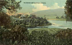 The Graham Home near Santa Barbara Postcard