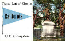 University of California Banner Card Postcard