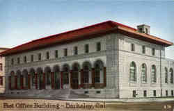 Post Office Building Postcard