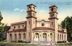 First Methodist Church, Central Avenue and Oak Street Postcard