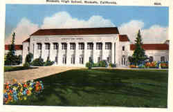 Modesto High School Postcard