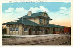 Southern Pacific Depot Postcard