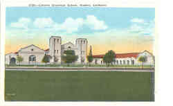 Lincoln Grammar School Postcard