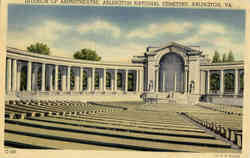 Interior of Amphitheatre Postcard