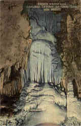 Frozen Waterfalls Postcard