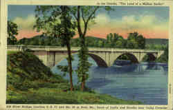Elk River Bridge Postcard