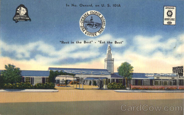 Oxnard Motor Hotel And Coffee Shop California