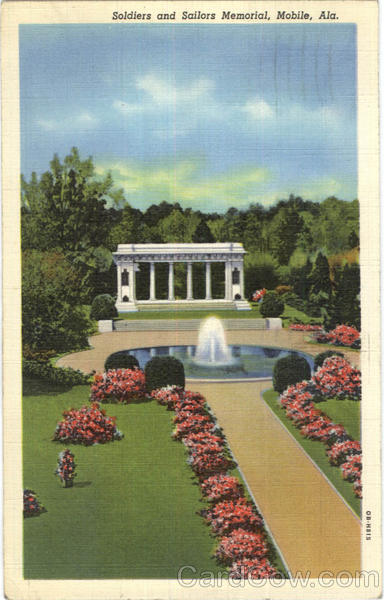 Soldiers And Sailors Memorial Mobile Alabama