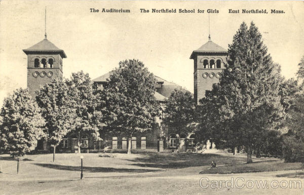 Northfield School for Girls Auditorium East Northfield Massachusetts