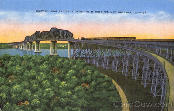 Huey P. Long Bridge New Orleans Louisiana