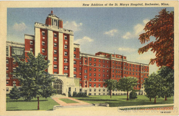 New Addition Of The St. Marys Hospital Rochester Minnesota