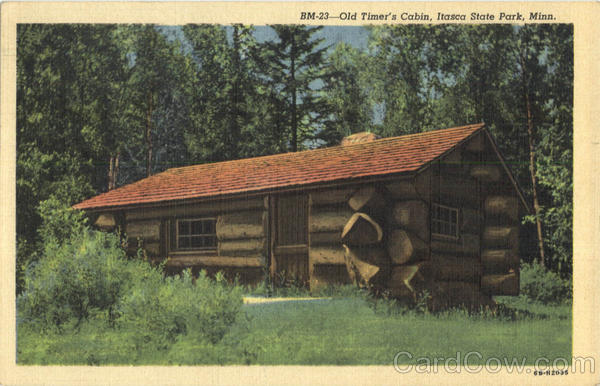 Old Timer's Cabin Itasca State Park Minnesota