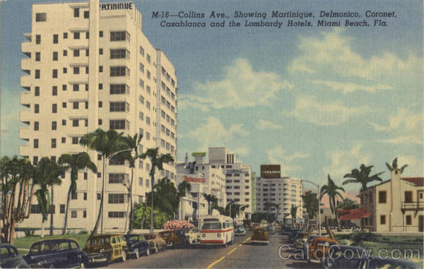 Collins Ave Hotels Miami Beach Florida