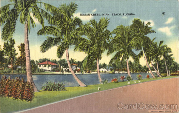 Indian Creek Miami Beach Florida