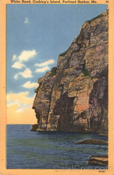 White Head Cushing's Island Portland Harbor Maine