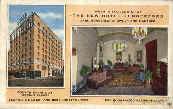 The New Hotel Hungerford Seattle Washington