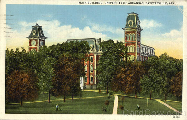 Main Building University Of Arkansas Fayetteville