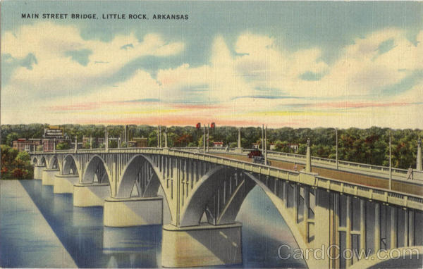 Main Street Bridge Little Rock Arkansas