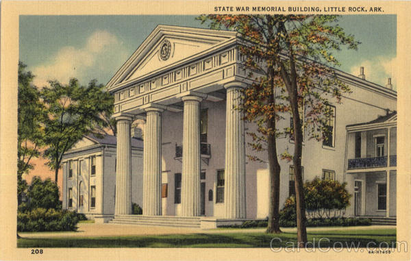 State War Memorial Building Little Rock Arkansas