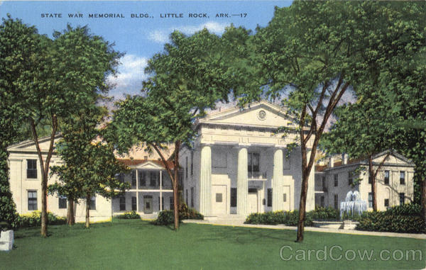 State War Memorial Building Little Rock Arkansas