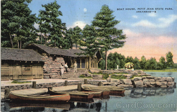 Boat House Petit Jean State Park Arkansas