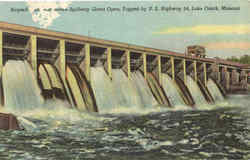 Bangnell Dam At Lakeside Postcard