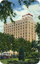 Hotel Hilton Lubbock, TX Postcard Postcard