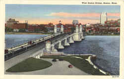 West Boston Bridge Postcard
