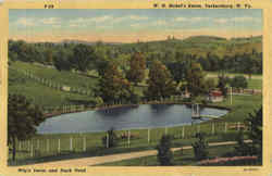 W. H. Bickel's Estate Parkersburg, WV Postcard Postcard