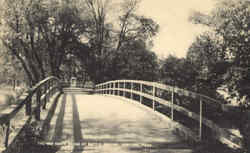 The Old North Bridge At Battle Ground Concord, MA Postcard Postcard