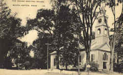 The Indian Meeting House South Natick, MA Postcard Postcard