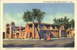 Art Museum Of New Mexico Santa Fe, NM Postcard Postcard