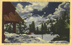 When It's Moonlight In The Rockies Postcard