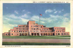 New U. S. Veterans' Hospital Albuquerque, NM Postcard Postcard
