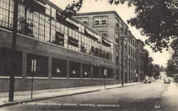 S. W. Card Manufacturing Company Mansfield, MA Postcard Postcard