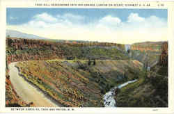 Taos Hill Scenic, NM Postcard Postcard
