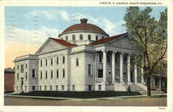 First M. E. Church Postcard