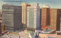 Famous Five Points Postcard