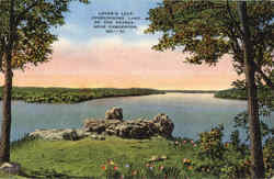 Lover's Leap Camdenton, MO Postcard Postcard