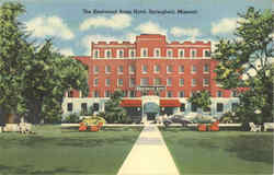 The Kentwood Arms Hotel Springfield, MO Postcard Postcard