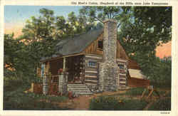 Old Matt's Cabin Lake Taneycomo, MO Postcard Postcard