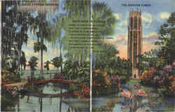 Florida Cypress Gardens the Singing Tower Postcard Postcard