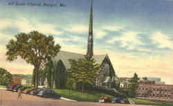 All Souls Church Postcard