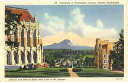 University Of Washington Campus Postcard