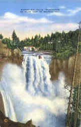 Snoqualmie Falls Washington Postcard Postcard